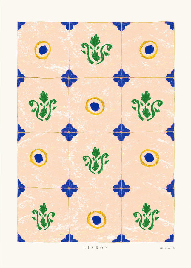 Laura - Lisbon tiles III