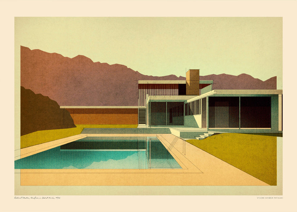 Sander Patelski - Richard Neutra Kaufmann Desert House 1946