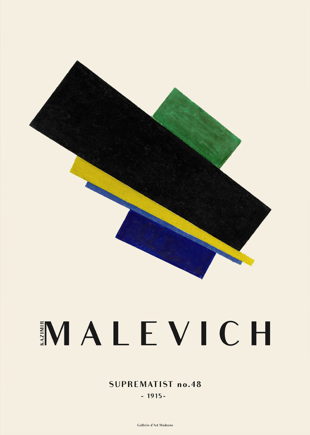 Kazimir Malevich - Suprematist no.48