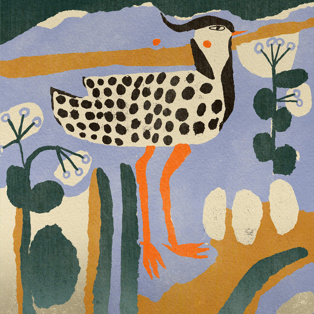 Enikő Eged - Spotted bird | Art print Poster