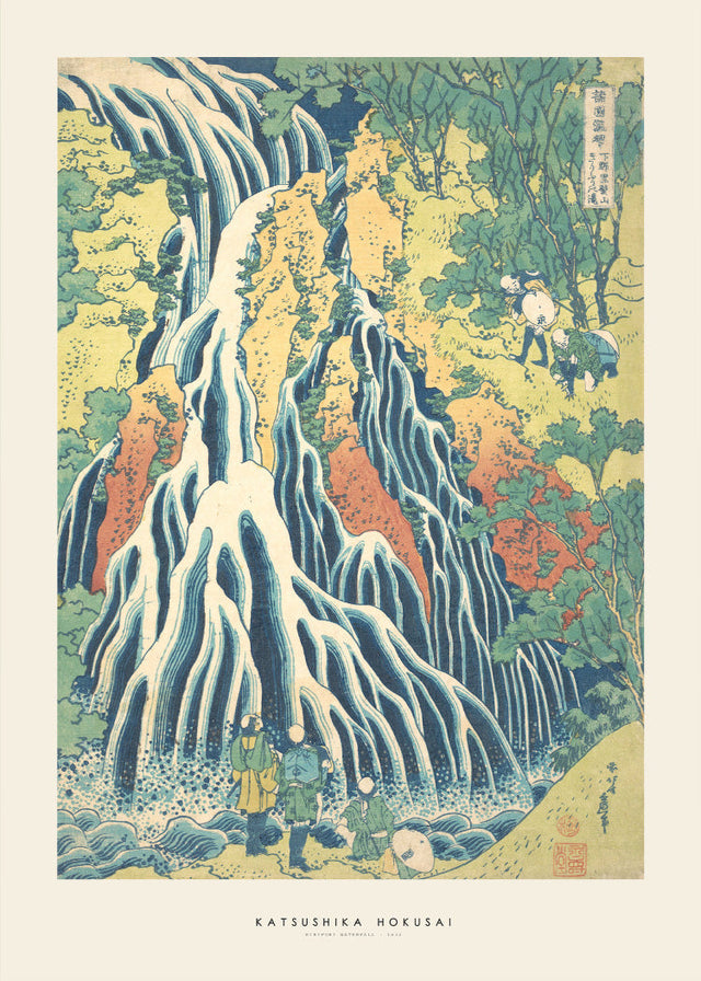 Katsushika Hokusai - Kirifuri Waterfall