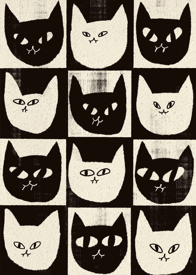 Enikő Eged - Black & White Cats