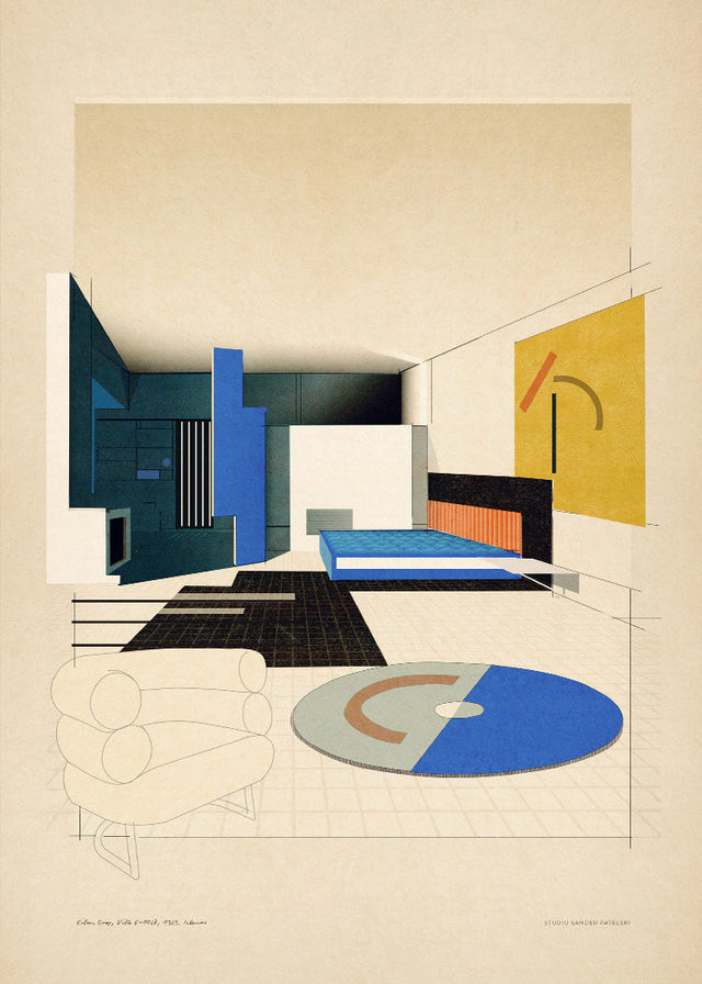 Sander Patelski - Eileen Gray Villa E-1027 1929