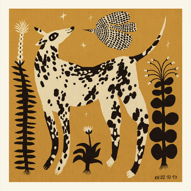 Enikő Eged - Spotted Dog | Art print Poster