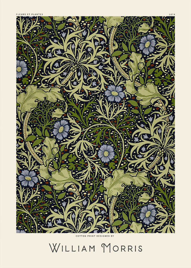 William Morris - Purple flower