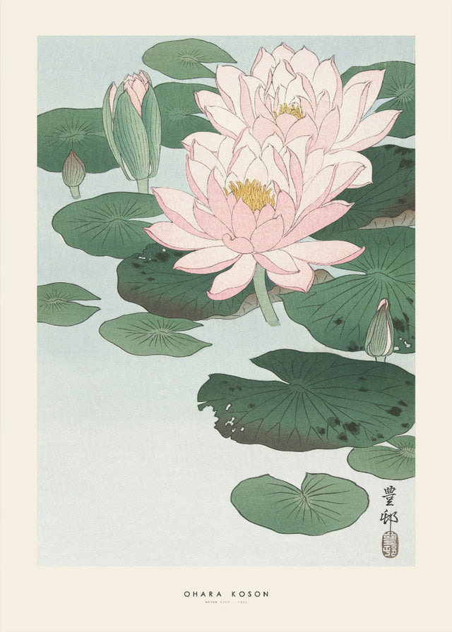 Ohara Koson - Water Lily