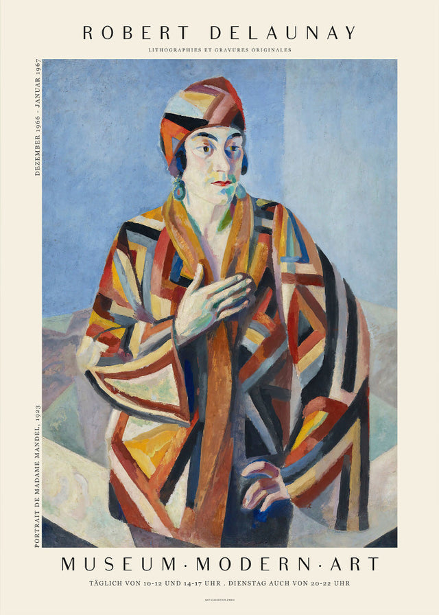 Robert Delaunay - Madame Mandel