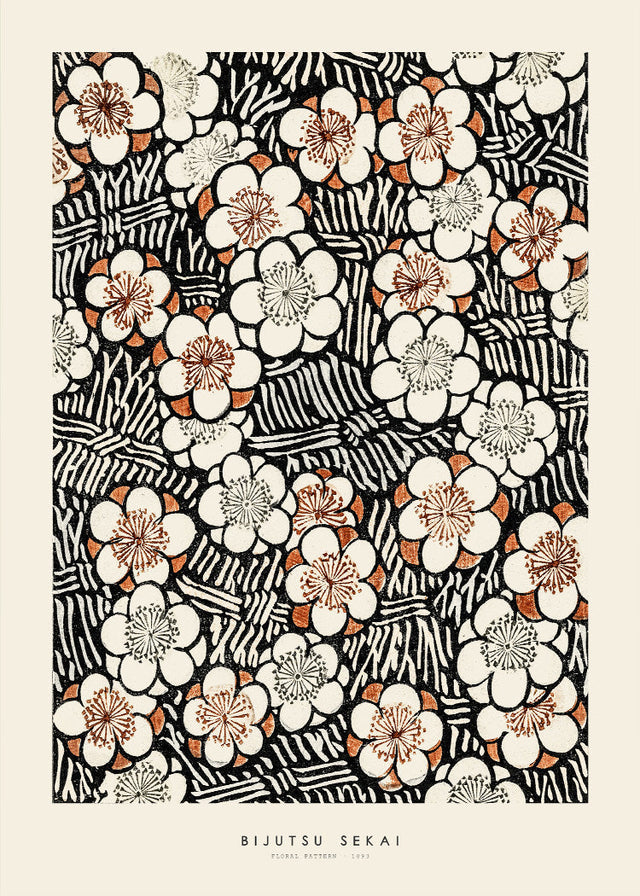 Bijutsu Sekai - Floral pattern