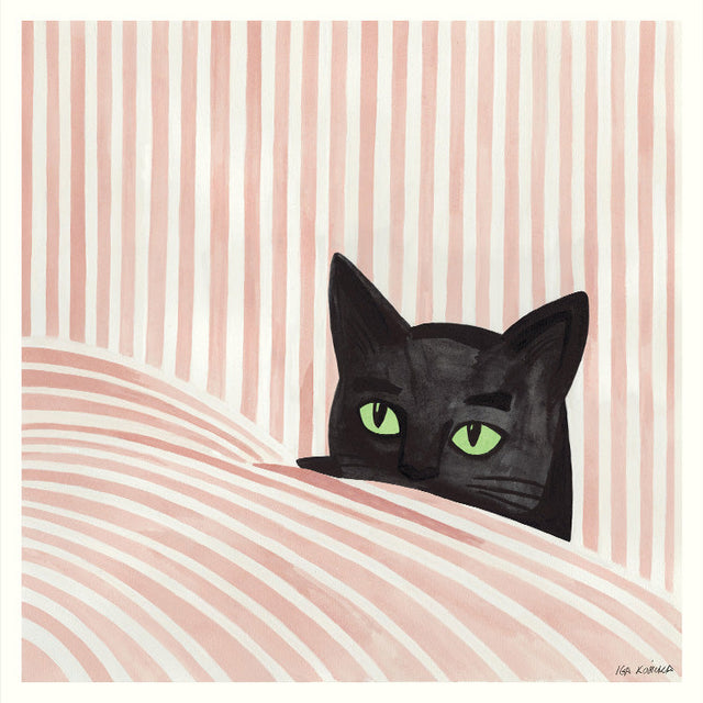 Iga Kosicka - Black cat | Art print Poster