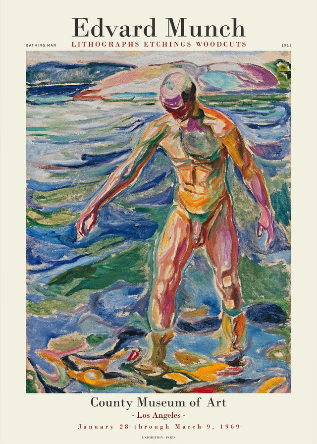 Evard Munch - Bathing Man