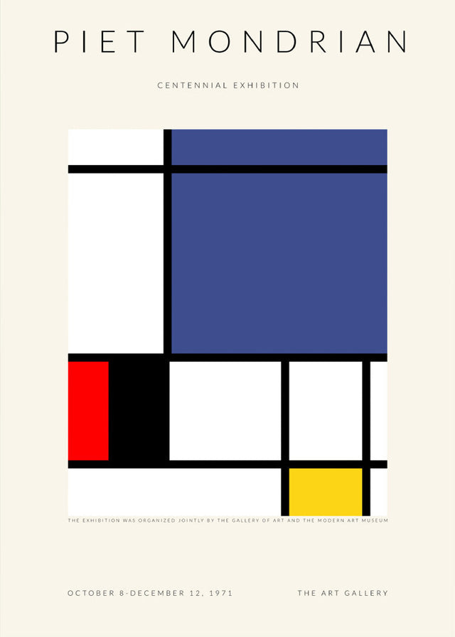 Piet Mondrian - Centennial Exhibition