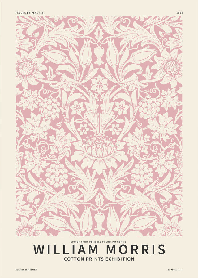 William Morris - Blush Flowers and Plants