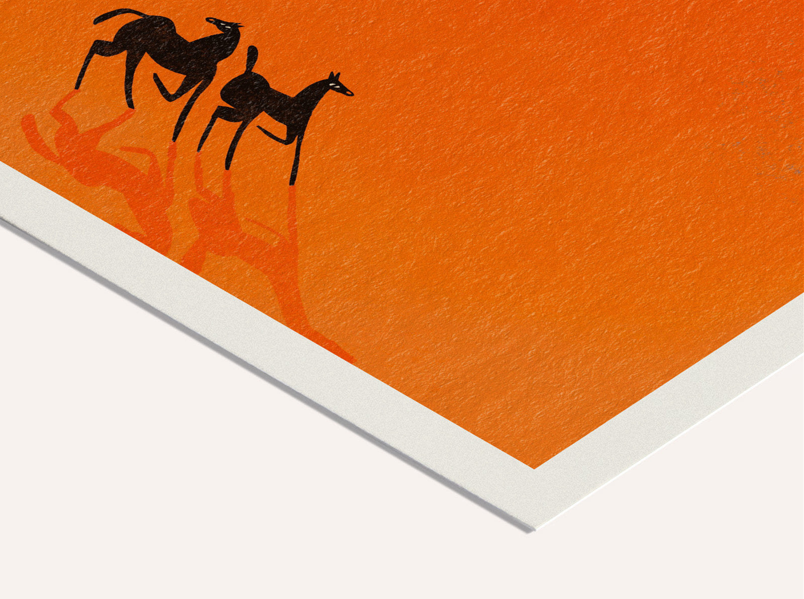 Enikő Eged - Horses of Wadi Rum | Art print Poster