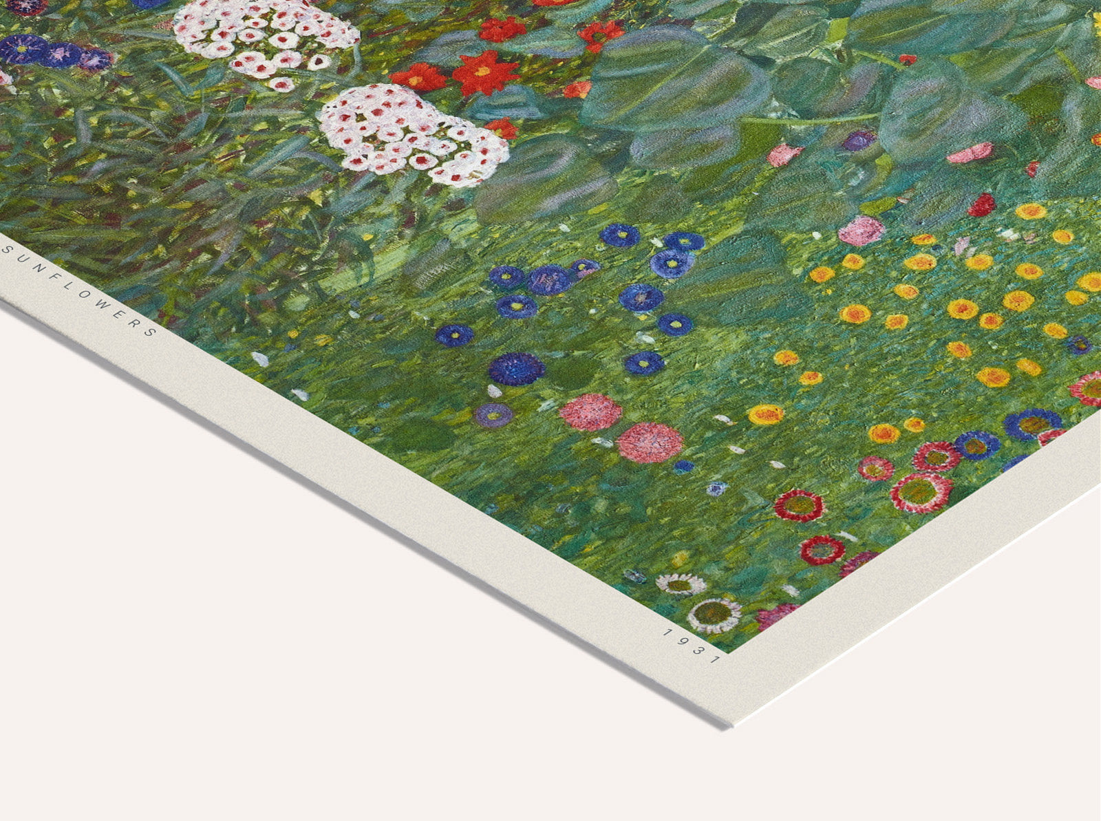 Gustav Klimt  - Flower Garden | Art print Poster