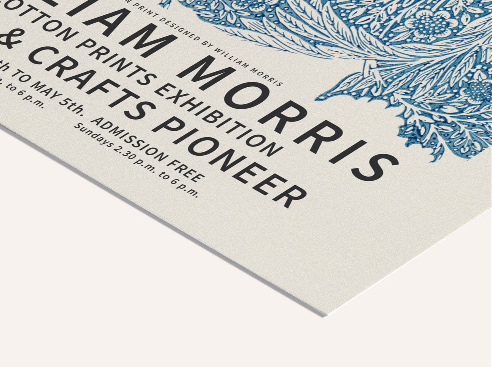 William Morris - Arts & crafts pioneer blue