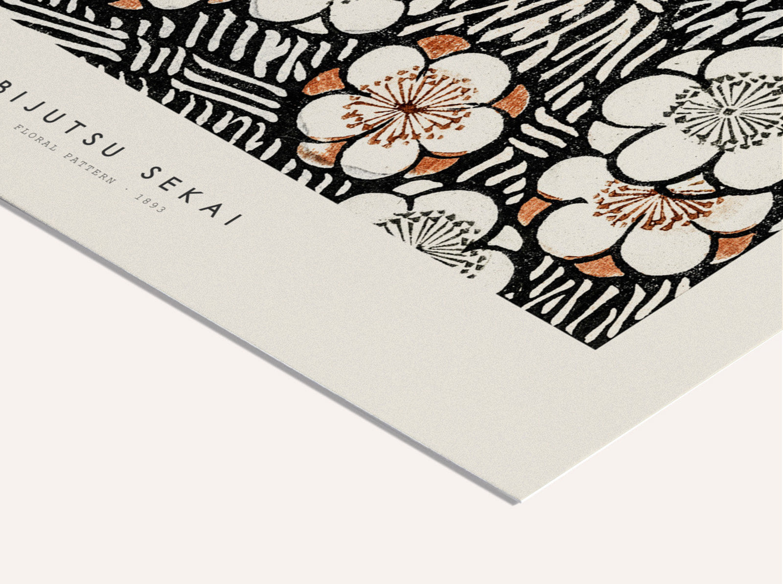 Bijutsu Sekai - Floral pattern